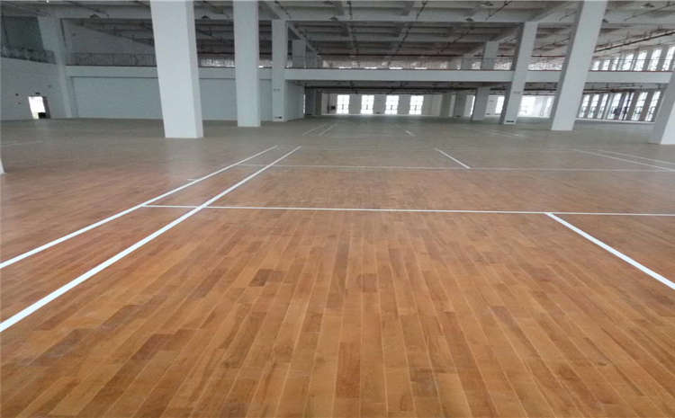 22厚乒乓球館木地板單層龍骨結構