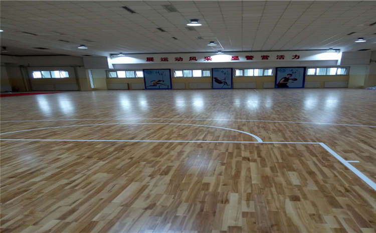 硬木企口籃球館地板廠家直銷