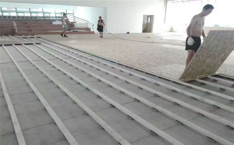 硬木企口體育木地板的翻新原因和特點