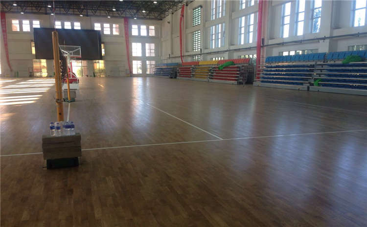 柞木NBA籃球場木地板造價