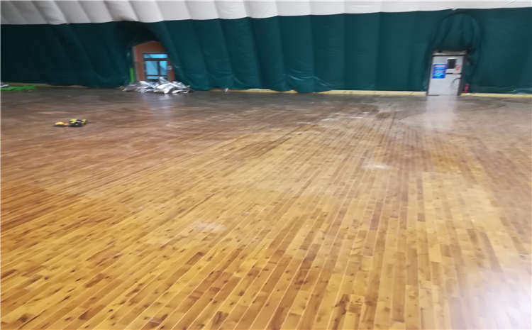 柞木籃球場地木地板批發