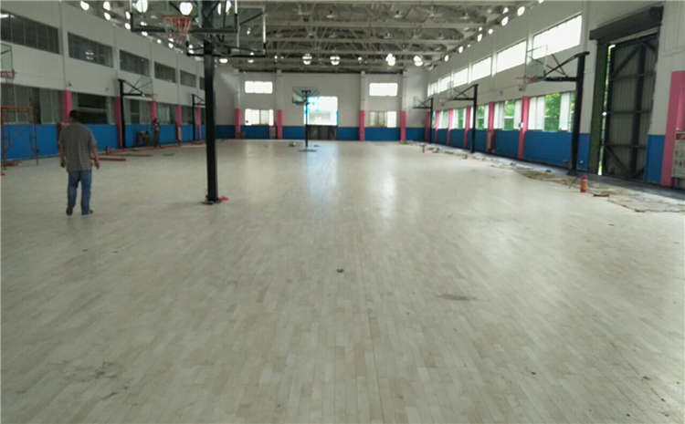 上海專用體育木地板施工工藝