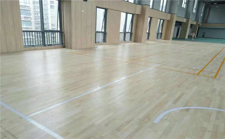 企口體育運動地板施工方案